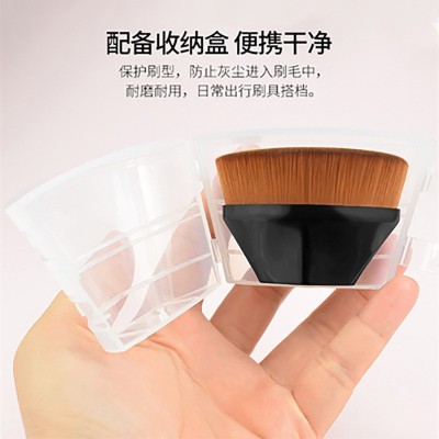 李佳琪推荐55号魔术粉底刷遮瑕无痕不吃粉扁头化妆刷批发厂家直销图2