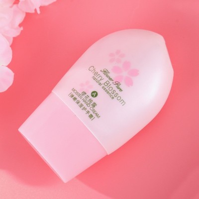 hand cream依妮樱花纯露弹嫩保湿护手霜OEM手部护理跨境热采定制图2