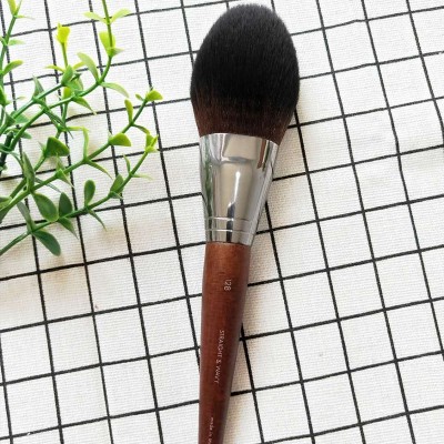 M系128#桃心散粉 散粉刷 压扁散粉刷 化妆刷图3