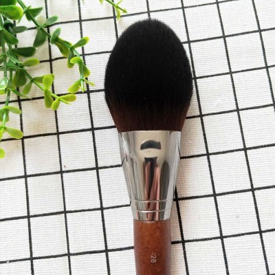 M系128#桃心散粉 散粉刷 压扁散粉刷 化妆刷图2