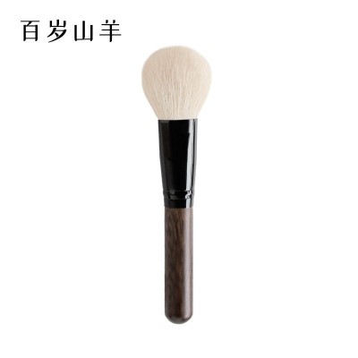 绿檀山羊毛散粉刷软毛大号单支动物毛腮红化妆刷沧州厂家一件代发图5