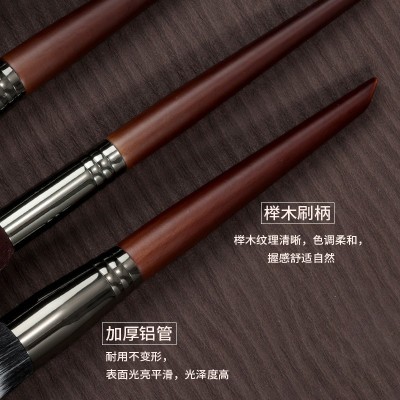 沧州化妆刷动物毛套装镰刀鼻影眼影散粉粉底唇刷单支美妆工 具刷子图4
