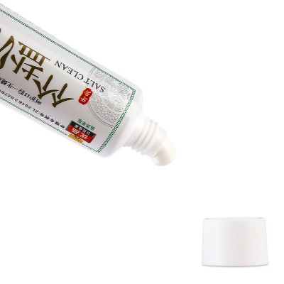 可授权厂家批发个个盐清牙膏360口腔清洁200g口气清新一件代发图3