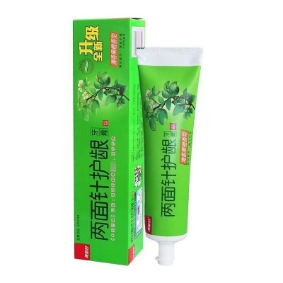 正品国货中药牙膏200G/105G健齿护龈清新薄荷味助清新口气家庭装图5