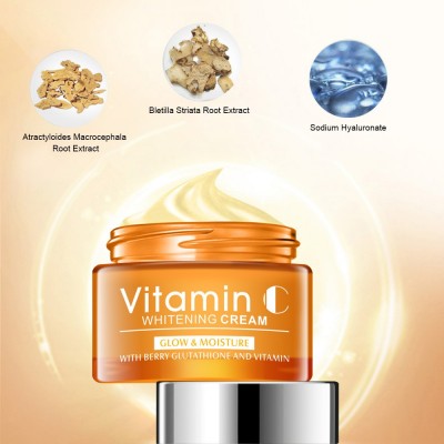 Disaar跨境VC精华霜补水收缩毛孔提亮面霜批发whitening cream图2