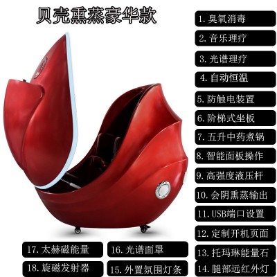 中药熏蒸太空舱远红外线汗蒸身体排毒产后满月发汗仓石墨烯旋磁仓图3