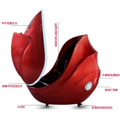 中药熏蒸太空舱远红外线汗蒸身体排毒产后满月发汗仓石墨烯旋磁仓图2