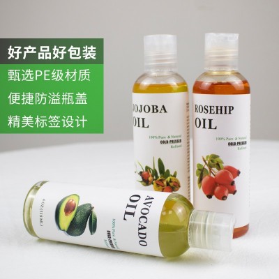 外贸植物蓖麻油护发分馏椰子油橄榄油阿甘荷荷巴油按摩油原料分装图4
