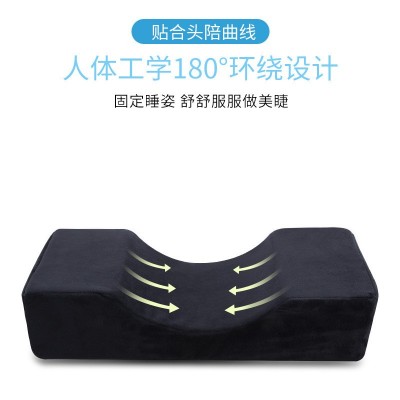 嫁接睫毛枕头亚克力操作台纹绣辅助工具美容院美睫u型护颈趴枕头图2