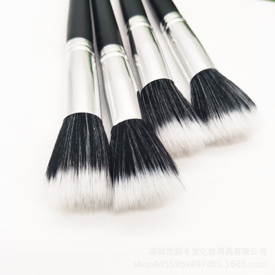 沧州点彩刷腮红刷平头高光刷动物毛不吃粉软毛化妆晕染刷美妆工具图5