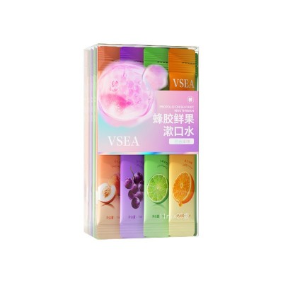 水果味漱口水口气清新呵护牙齿牙龈护理清洁口腔漱口水便携一次性图5