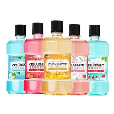 多口味250ml漱口水便携式 零酒精除口臭清新口气去牙渍漱口水批发图5