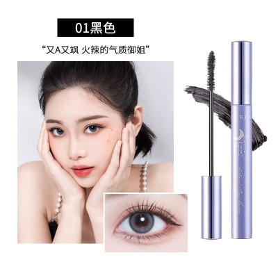 健美创研彩色睫毛膏防水纤长卷翘不晕染女网红爆款极细小刷头学生图5