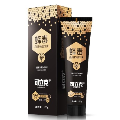 可立克蜂毒牙膏清新口气口腔牙膏一件代发图4