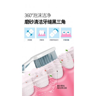 谷瓷磨砂颗粒牙膏固齿护牙龈 除口腔异味清新口气快手抖音同款图3