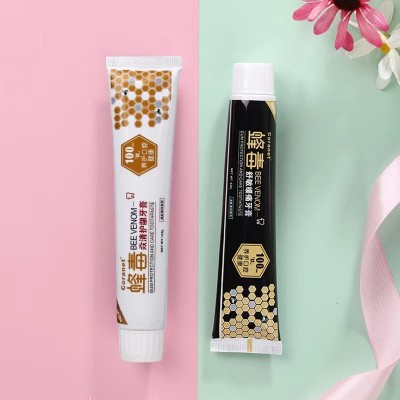 抖音蜂毒炎清护龈牙膏亮白去黄去口臭牙膏110g清新口气一 件代发图2