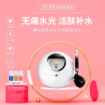 水氧仪器纳米喷雾家用脸部补水保湿面部注水清洁美容院高压注氧仪图2