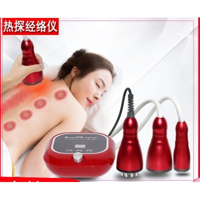 热探经络仪美容院排酸电动吸痧机拔罐刮痧仪器家用经络刷疏通仪图4