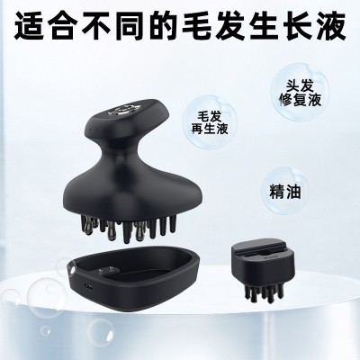 防脱发神器 经络疏通光疗头皮按摩仪 增发养发电动头疗红光生发仪图4
