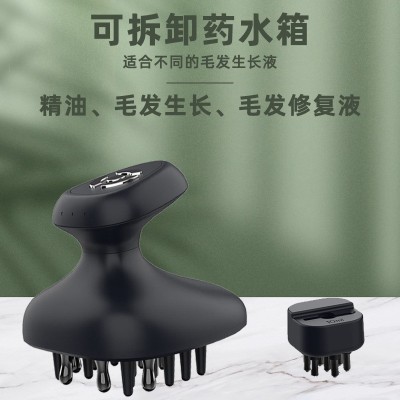 防脱发神器 经络疏通光疗头皮按摩仪 增发养发电动头疗红光生发仪图3
