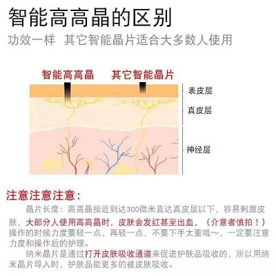 秋水堂 电动微针针头 纳米圆晶方MTS中胚层导入仪器12微晶36滚头图3