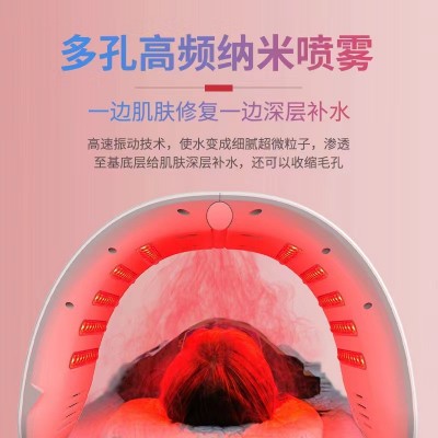 新款光子美容仪器大排灯光子嫩肤补水喷雾七彩红外光谱仪工厂直销图2