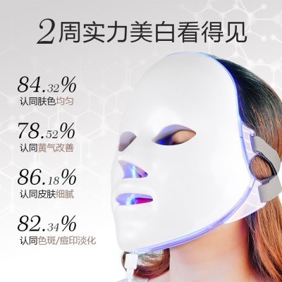LED大排灯七彩光子嫩肤仪家用面罩面部美白光谱仪祛痘祛斑美容仪图4
