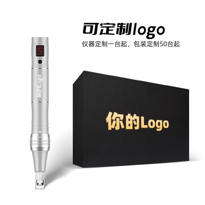 美容院水光mts纳米微晶导入仪器家用美容仪L3电动微针笔一件代发图2