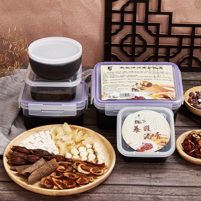 草本养护泥膏拉丝泥膏拉丝泥灸-- 颐圣元工厂套盒贴牌图4