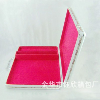 厂家生产铝合金手提麻将箱 棋牌收纳箱 家用手提麻将礼品箱工具箱图3
