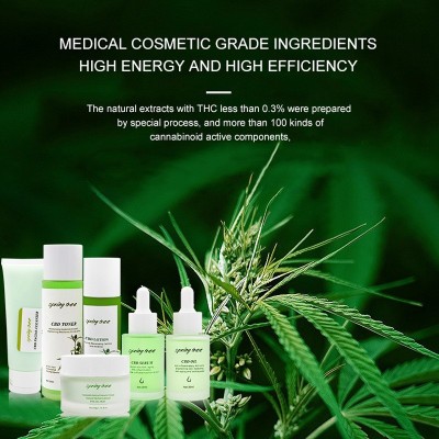 跨境英文版CBD Box Carry bright color of skin清爽保湿护肤品图4