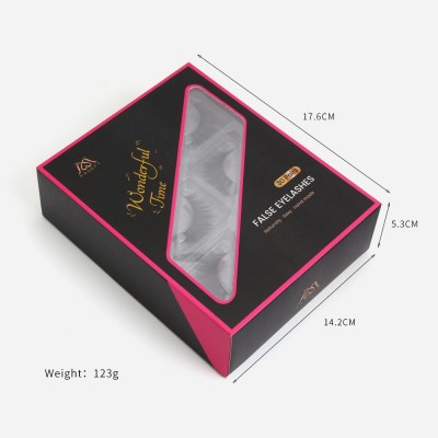 厂家批发 MAGEFY 30对混合装5D欧美假睫毛自然浓密款仿真磁铁睫毛图4
