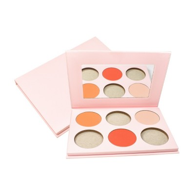DIY腮红高光修容遮瑕多合一中性无Logo自选彩妆盘 Makeup Palette图3