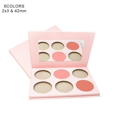 DIY腮红高光修容遮瑕多合一中性无Logo自选彩妆盘 Makeup Palette图4