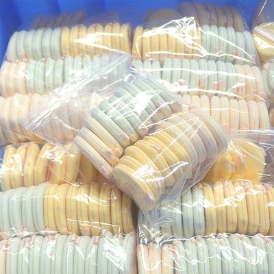 奈莓清仓AB款奶里奶气双面非乳胶干湿两用泡水变大不卡粉上妆贴肤图4