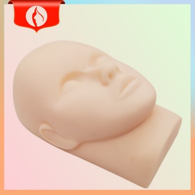 美容嫁接睫毛纹绣按摩针灸练习模特头 睫毛化妆纹绣假人练习头模图2