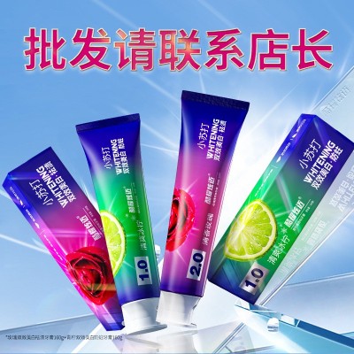 小苏打牙膏密泡双重薄荷味牙膏清新口气酷耀炫迈去黄去渍加工批发图3