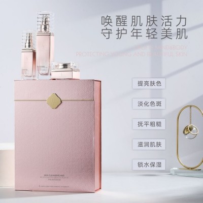 蓝缇儿净肤焕颜美肌套面部护理水光小气泡皮肤精华焕 颜补水三件套图3