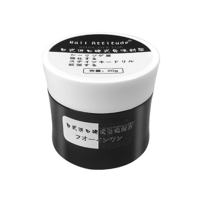 美甲硬式封层 20g日式免洗封层四合一粘钻加塑性延长美甲透明胶图4