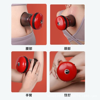 刮痧仪按摩器全身疏通经络祛湿智能呼吸罐神器非拔罐器吸痧走罐器图2