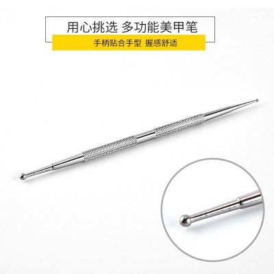 不锈钢双头美甲笔点钻笔 点钻工具多功能DIY彩绘美容美甲厂家批发图4