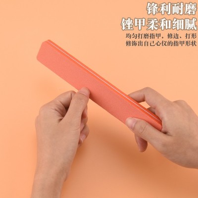 【热销】厂家直销批发方形海绵锉 指甲锉 支持水洗反复使用图2