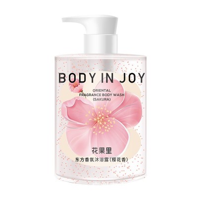 花果里东方香氛沐浴露500g品牌沐浴液烟酰胺网红沐浴乳爆珠精华图4