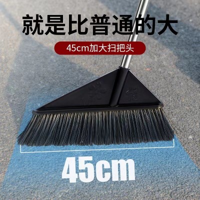 庭院室外大扫把家用硬毛单个扫帚工厂仓库别墅马路环卫加长笤帚图3