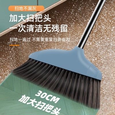 扫把簸箕单个家用软毛笤帚加大加厚扫帚套装不粘头发魔术扫 地神器图4