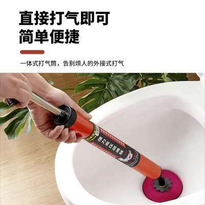 强力吸盘皮搋子专用通坐便工具一炮通马桶疏通器马桶堵塞家用神器图2