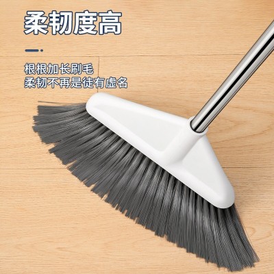 单个扫把家用大号加长杆软毛扫帚长柄不弯腰捎把不沾头发扫地笤帚图3