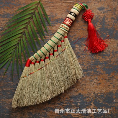 高粱苗扫床扫把 老式床扫手工扫炕笤帚搬新家 摆地摊批发扫把货源图3