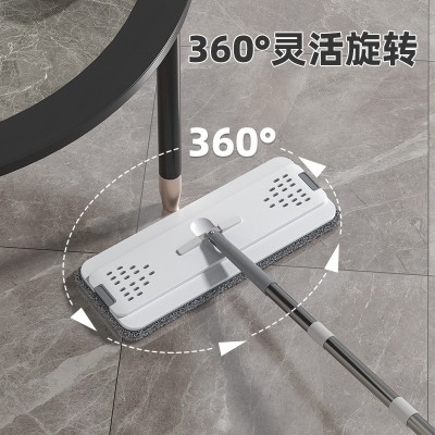 免手洗拖把家用刮刮乐一拖净办公家用懒人平板加大加厚拖地神器图3