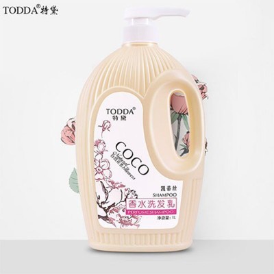 特黛香水型1L凯蒂丝洗发露柔顺持续留香洗发水家庭装现货批发代发图4